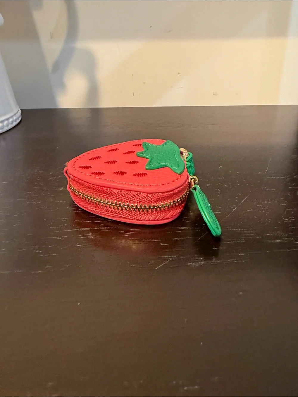 Strawberry Bag Charm Coin Purse Keychain